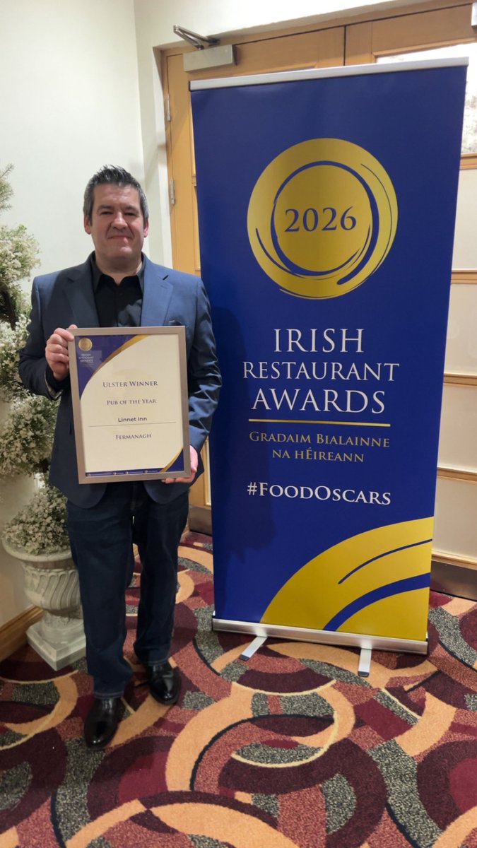 linnetinn1's tweet photo. Update 🏆thrilled to win the Fermanagh Pub of the Year 🎉🥳 https://t.co/RhVOfuiPzB