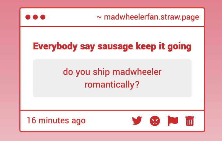 madwheelerfan's tweet image. Like Yeah Sometimes 😥 I #honestly dont read romantic madwheeler fics or any mike pairing besides byler but mike and max are my two fav characters and my fav friendship and i think they would be cute together in a fwb bi4bi way😊😊😊