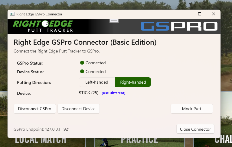 RightEdgeGolf's tweet photo. GSPro users, it's almost ready! https://t.co/oRZWEqYGZn