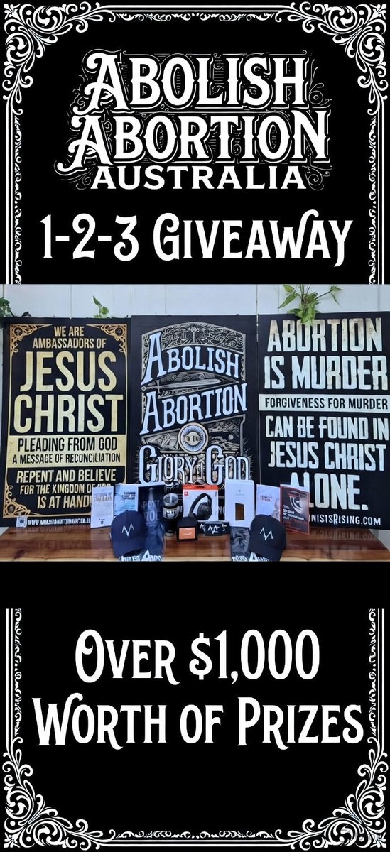 ABOLISH ABORTION AUSTRALIA tweet media