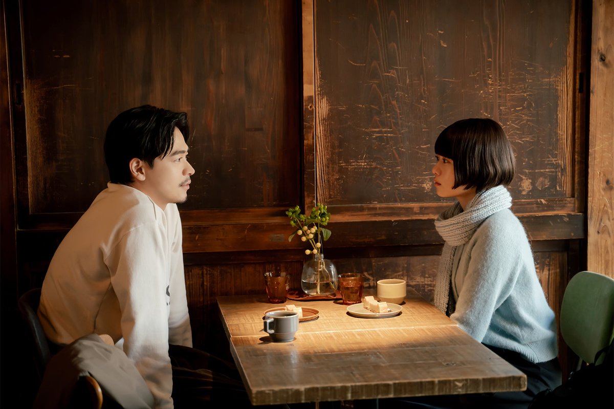 modelpress's tweet photo. 【今夜放送📺】
「冬のなんかさ、春のなんかね」第10話❄️

文菜(杉咲花)、恋人・ゆきお(成田凌)の
誕生日に浮気を打ち明ける

📸場面写真多数
https://t.co/u82Rugad9l

#冬のさ春のね @fuyunonankasa https://t.co/bjCBAaJKd8