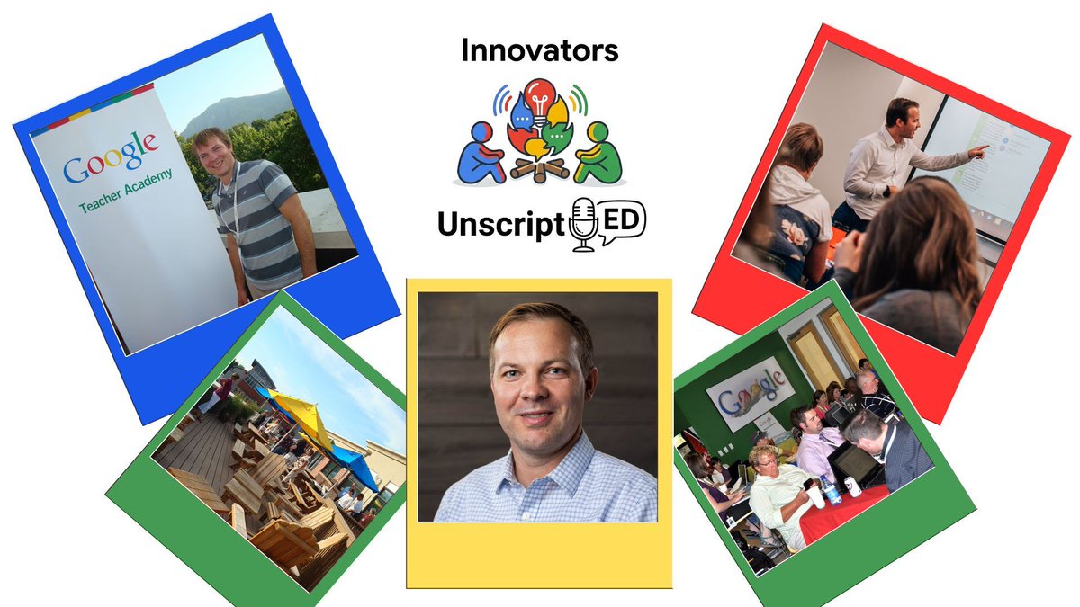 jrsowash's tweet image. I enjoyed the chance to chat with Liz and Tina on the Innovators UnscriptED #Podcast. This show is an opportunity to meet Google Certified Innovators and learn more about this amazing program.

🎦 Watch the episode: youtube.com/watch?v=ewtCxX…

#GoogleEDU #GoogleforEdu