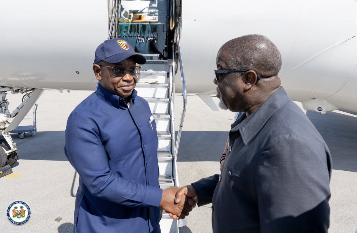 Julius Maada Bio tweet media