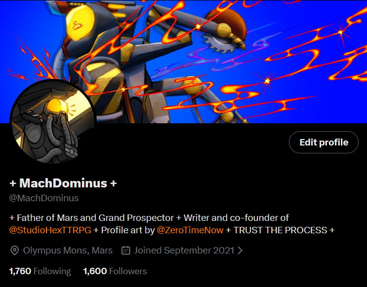 ++ MachDominus ++ tweet media