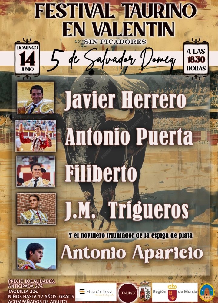 todoestoro's tweet photo. Ambientazo en el @clubtaurinomur para la presentación de la empresa TAURO3 y su primer cartel de toros para el 14 de junio en la pedanía de Valentín.
Actuarán Javier Herrero y los murcianos Antonio Puerta, Filiberto, J. Mª Trigueros y A° Aparicio.
@AntonioPuerta_ 
@TRIGUEROSjm_ https://t.co/fHag0ng1ai