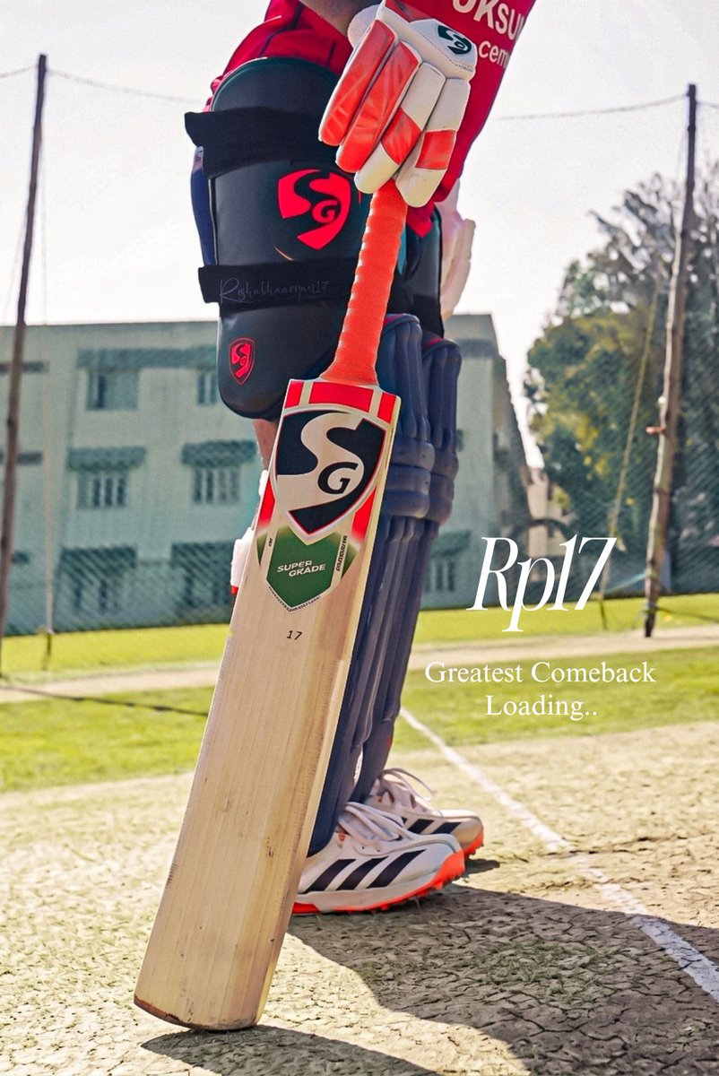 Doubt him now… regret later .🤫
600+ runs season incoming 🤞🏻. Rp17 is not back… he’s coming for domination 🔥🕷️💪🏻 <a href="/RishabhPant17/">Rishabh Pant</a>