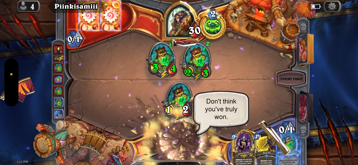 It’s turn 1 bro