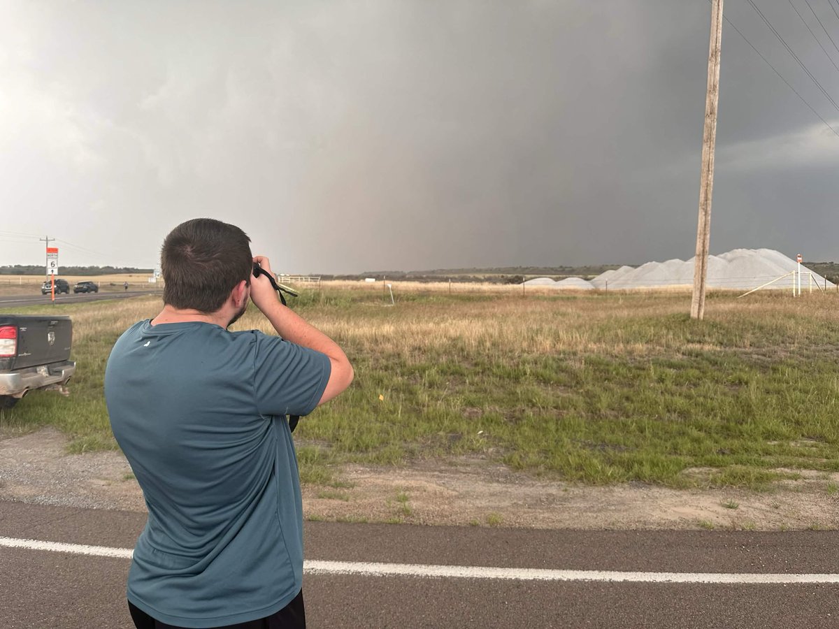 MaxArcherWX's tweet photo. As we near the start of peak severe weather season over through April and June, I wanna first thank all of the new followers and supporters that I have gotten over the last 3 months from documenting and chasing all forms of severe weather, winter storms, and wildfires. 

All of the support that y'all have given helps push my posts out more when y'all interact with them.

With that being said, I want to re-introduce myself to my old followers, as well as introduce myself to my new followers (and future followers).

My name is Max, I'm a storm chaser, weather enthusiast, photographer, videographer, I enjoy fishing, watching and playing basketball and watching football (mostly college football). I'm 18 year's old and this will be my third full season of storm chasing. I plan on attending Oklahoma University's School of Meteorology to get a meteorology degree starting this Fall. Our chase vehicle is a 2015 3500 Chevrolet Silverado Dually Duramax named Black Betty, and Betty been our dedicated chase vehicle for us since we started storm chasing in late 2022. Even though it's not the most "practical" chase vehicle for a lot of people, Betty has been extremely reliable, helped us get other storm chasers out of the ditch, and has kept us safe on over a dozen different storm chasers from dealing with strong 100+ mph RFD, to getting hit by a few weak tornadoes, and a stronger EF2 tornado, and has kept us completely safe from those events because Betty weights around 12,000-13,000 pounds and has barely moved aside from getting hit by the EF2 tornado.

In our chases, I am the forecaster, navigator, I make all of my social media posts, run my live streams, interpret radar, and do everything in between myself, but for now, my parents are the ones that drive Black Betty while I do everything else. The only thing they do is drive while I do the dirty work.

Black Betty has seen over 40 tornadoes, intercepted 4 hurricanes, 2 of which being Category 4 Hurricane Helene in the big bend of Florida, and Category 4 Hurricane Milton after she broke down due to the turbo going out on us. 

Throughout all of our chases, we've racked probably over 60,000 miles on Betty over the last 3 and a half years. 

But, I want to make a few things clear with this post, as well as I want y'all to learn a few things about me.

While I may not have a meteorology degree or have as much experience in storm chasing and weather forecasting as some of the other storm chasers or meteorologists y'all get information from, I try my absolute hardest and best to provide the easiest to understand and most accurate information that I can provide. 

While many other accounts try to spread misinformation, fear monger, overhype, or simply don't know what they're talking about, I avoid all of that. I'm not here for the fame or for the views (while it is nice and cool) I'm here to provide the best information that I can, either through my posts or my live streams.

With my posts, I often share information share by the National Weather Service and forecasts made by Storm Prediction Center meteorologists because they are the most reliable and credible people to receive information from. But, I also make my own forecasts and tend to share my own thoughts on social media on an event that I'm chasing and what could possibly happen. In my forecasts I don't try to create fear or overhype anything, I share my thoughts on what I think could actually happen in the region that I'm chasing, and sometimes for the event as a whole, and I want everyone to understand that I do not try to induce fear, I do not try to spread misinformation, and I do not try to overhype things.

Again, I want to thank EVERYONE, from my Facebook Followers, YouTube subscribers, Twitter Followers, and followers on all of my other social medias for the constant support and for helping get information out to people who may need it, y'all make what I do possible and I couldn't do it without y'all.