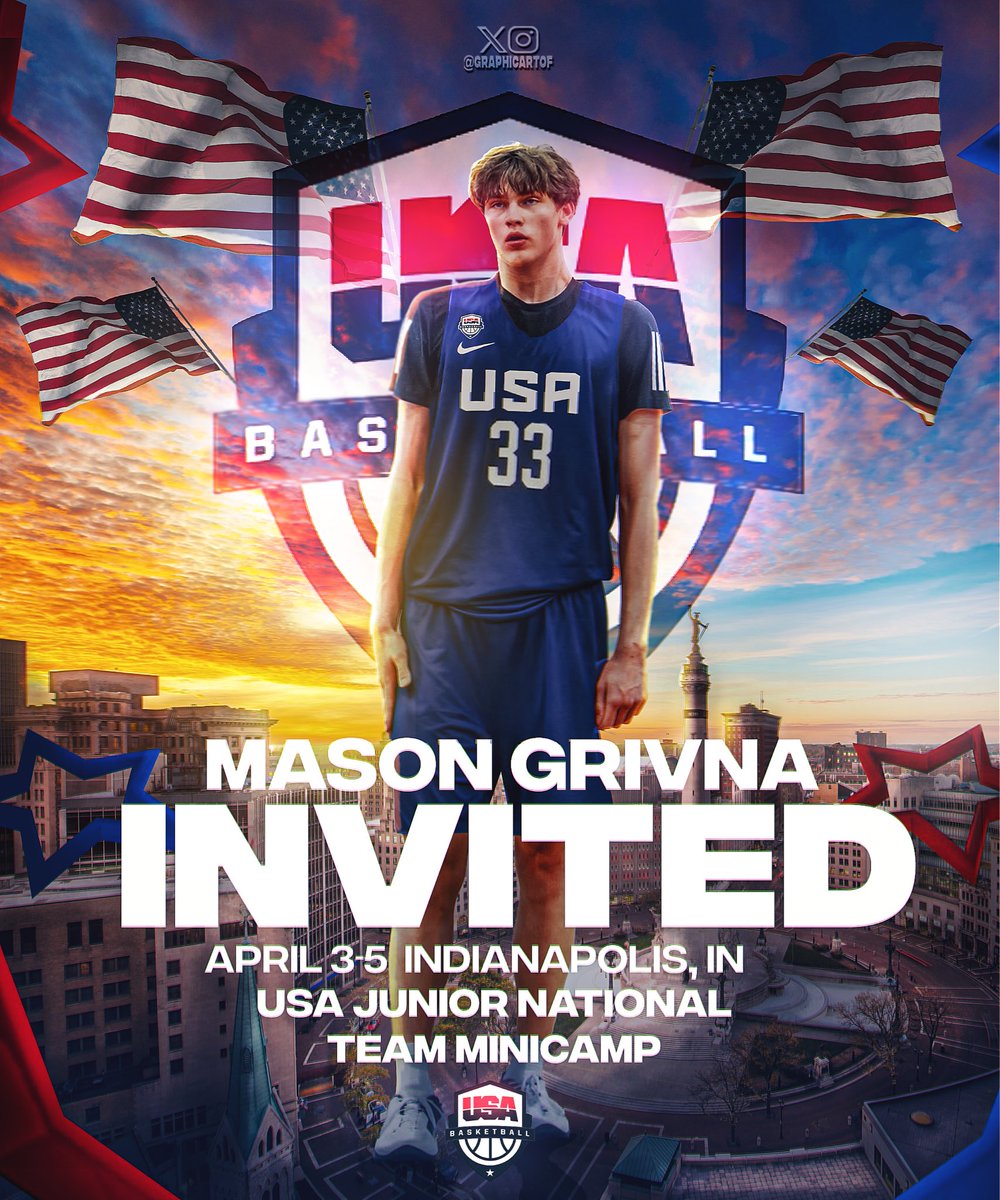 WildcatSelect's tweet photo. Congrats to 6โ11โ 2029 Mason Grivna on earning an invite to USA Basketball Jr. National Team Mini-Camp in Indianapolis ๐บ๐ธ๐๐
#WildcatFam #3SSB https://t.co/hUb1LuXt7w