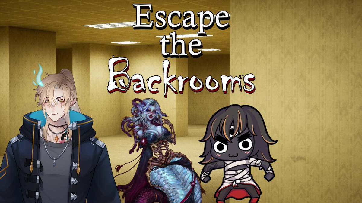 Giving a reminder that I'll be playing more Escape the Backrooms with <a href="/SixthSenseAsian/">Sixth</a> and <a href="/Luthiepooh/">🪦𝓛𝓾𝓽𝓱𝓲𝓮🪦ⱧØⱤⱤØⱤ V₮Ʉ฿ɆⱤ</a> in a little under an hr - 7:00pm EST

I'm ready for some more scares!