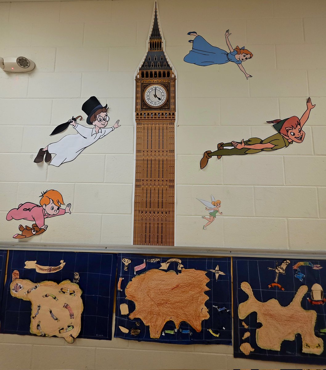 MaryCCope's tweet photo. @WalnutCreekES Off to Neverland! 🏝️✨ Our 3rd graders reimagined Peter Pan by writing original origin stories and using STEM skills to map the island. 🗺️⚙️
​So proud of these creative explorers! 🌟
​#STEM #CreativeWriting #TheCreekIsRising  #AmbassadorTeacher https://t.co/tuqNrAMyhn