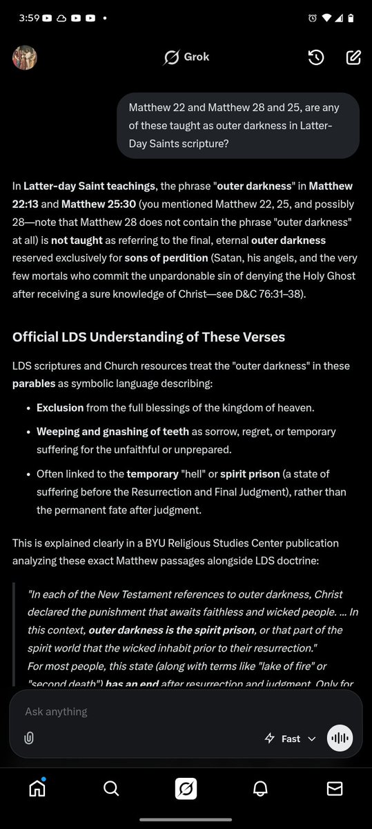 True to the Faith tweet media