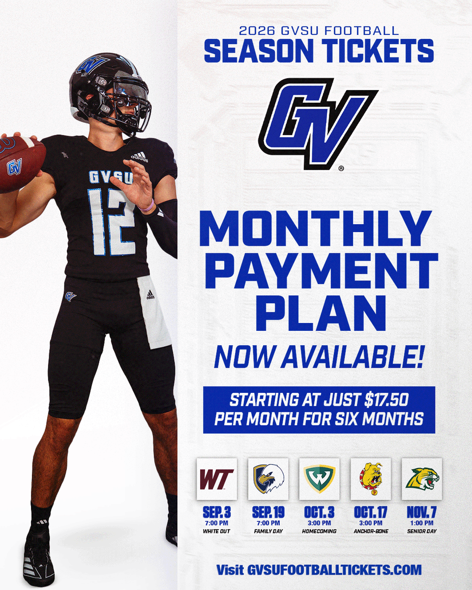 GVSU Football tweet media