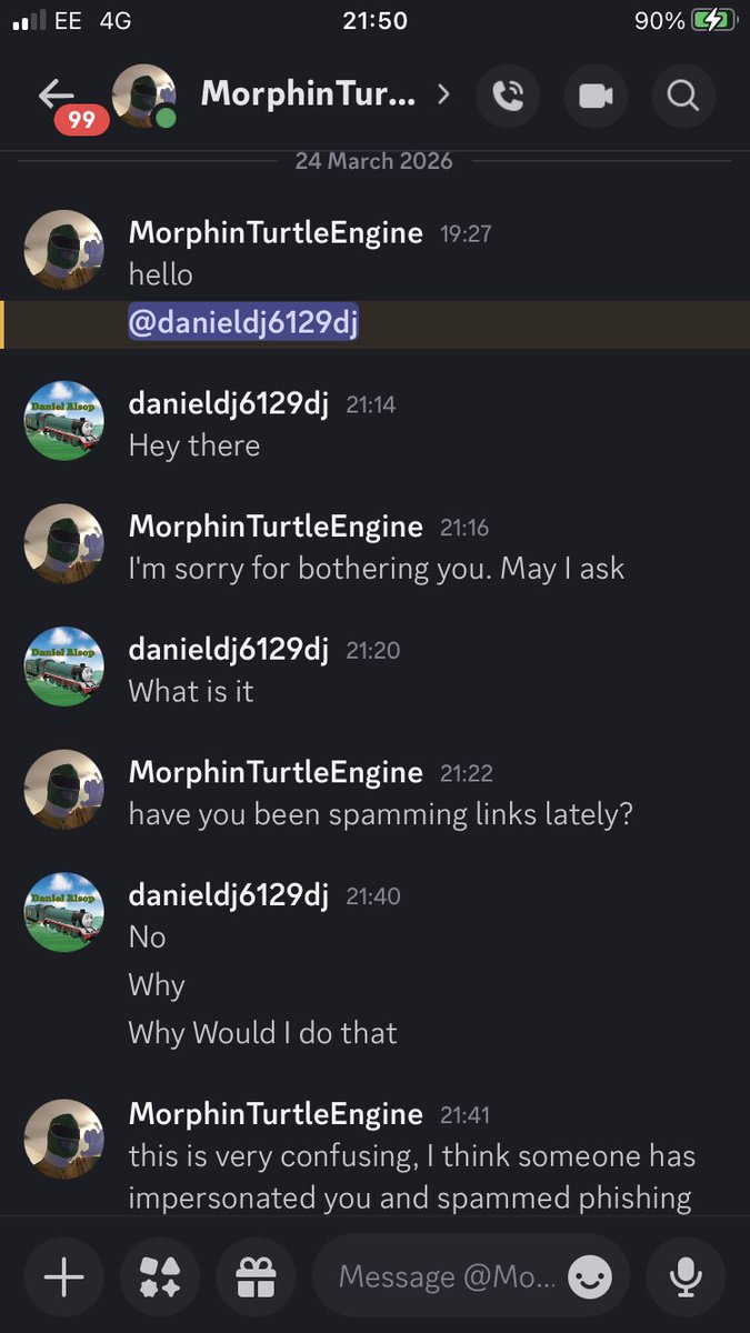 Daniel Alsop (I’m free, yay!) tweet media