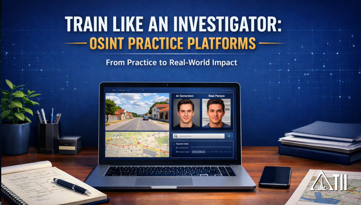 ToddingtonInt's tweet photo. 🔎 OSINT Practice Platforms

#OSINT isn’t just tools—it’s skill.

🧠 Build through practice:
• AI detection
• Geolocation
• OSINT challenges
• Real-world #investigations

➡️ Practice → Discipline → Instinct

👉 Read more: https://t.co/spbilnqJUR

#SOCMINT #challenges https://t.co/9mTdJaa6xv