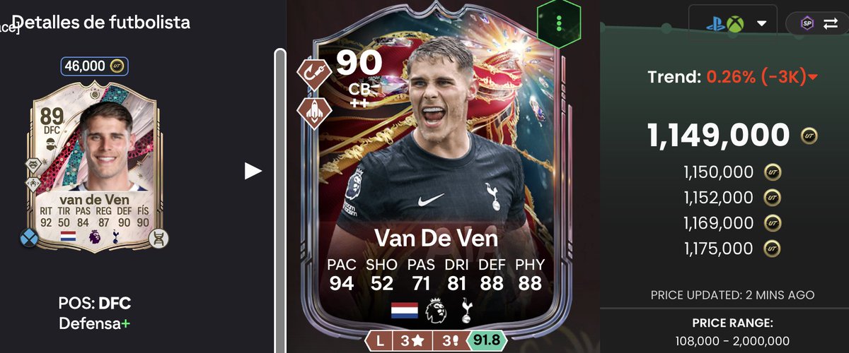 CastelanOficial's tweet photo. esto de las evos es una locura,  te ahorran muchas monedas.

#fc26 #easports https://t.co/oRjg2nuPuq