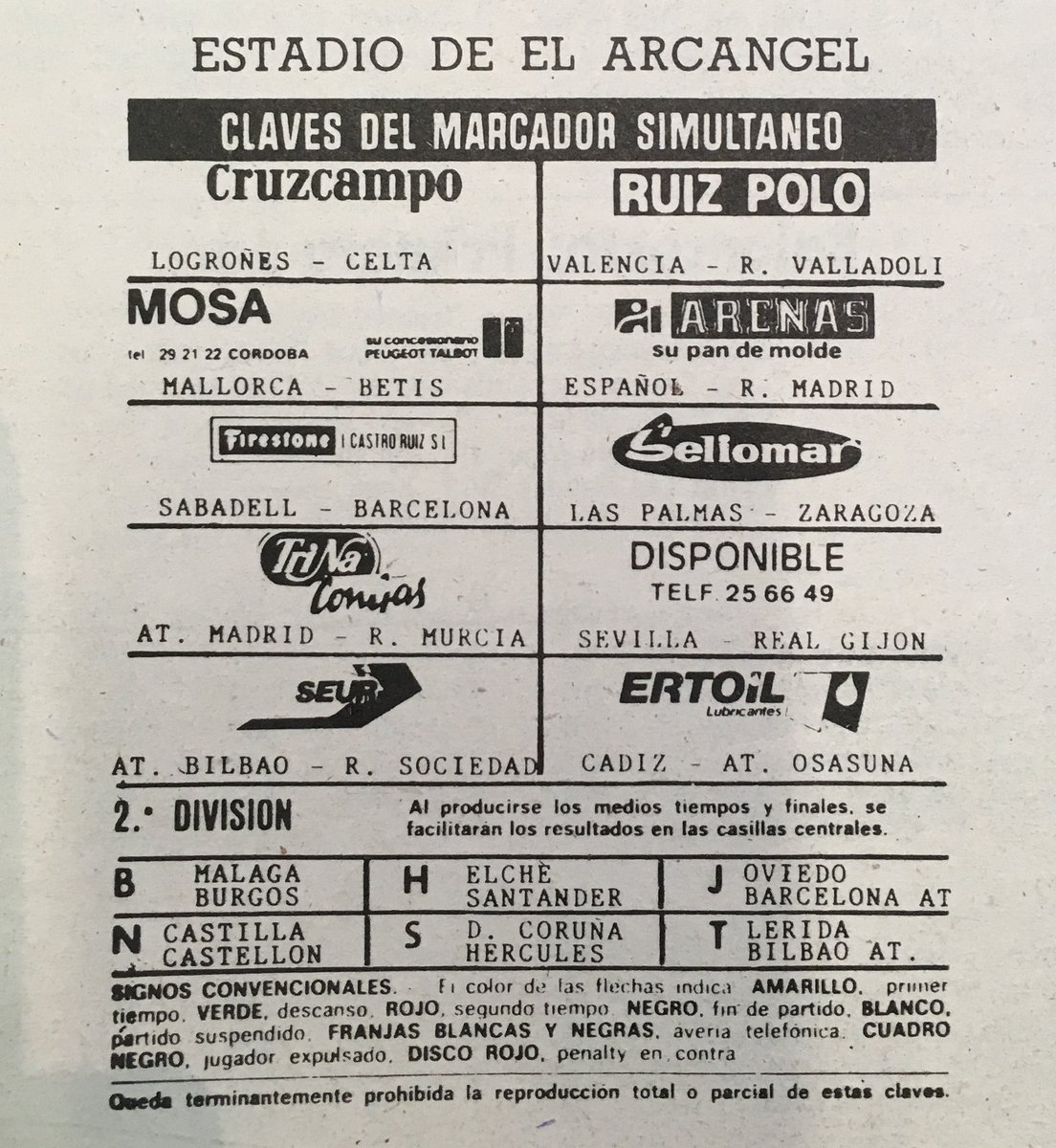 ¿Por qué no se recupera esto para la jornada "retro"?
