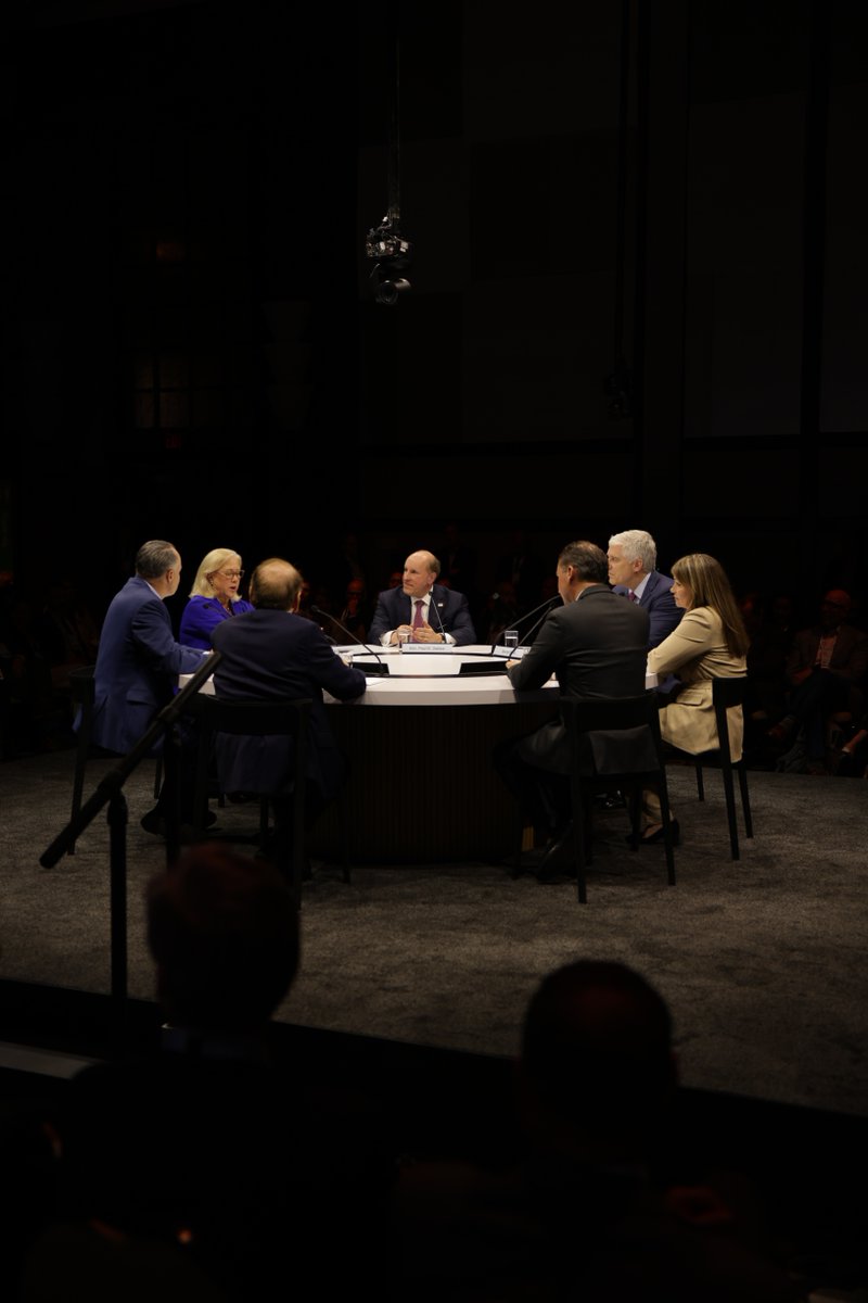 Today at #CERAWeek,Mike Sommers (<a href="/APIenergy/">American Petroleum Institute</a>),Daniel Yergin (<a href="/SPGlobal/">S&P Global</a>),Mary Landrieu (<a href="/VanNessFeldman/">Van Ness Feldman LLP</a>),Jarrod Agen ( <a href="/WhiteHouse/">The White House</a> ),Paul Dabbar (US Dept of Commerce),George Bilicic (<a href="/Lazard/">Lazard</a>) &amp; Ann Bluntzer Pullin (<a href="/hamminstitute/">hamminstitute</a> ) explored America’s energy strategy &amp; global role.