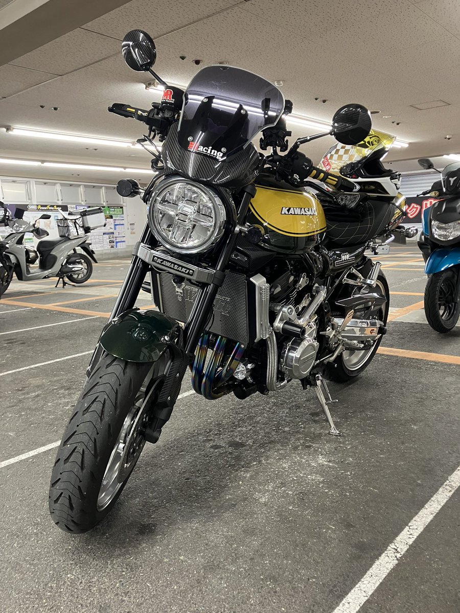 新井🍀Z900RSイエローボールエディション tweet media