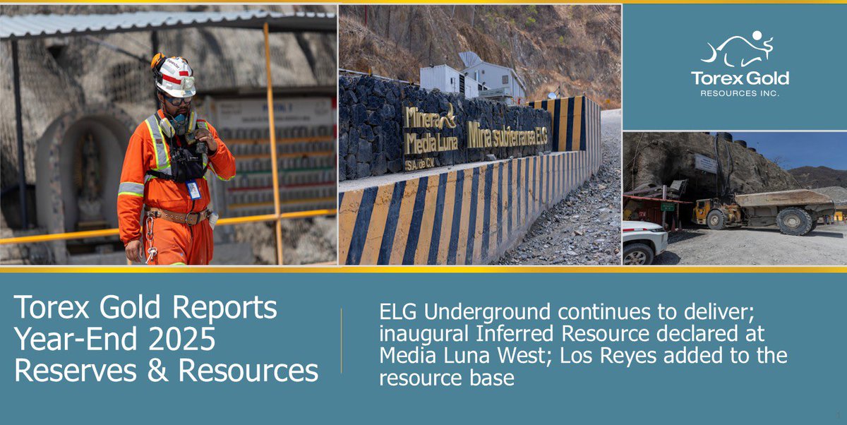 Torex Gold tweet media