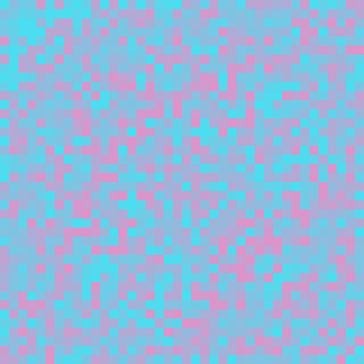 🤖 Beep beep! Check out this colorful pixel art.

🎨 Colors used: #49dff0, #df93c9

#twitterbot #pixelmuse #pixelart #digitalart #8bit #art #generativeart