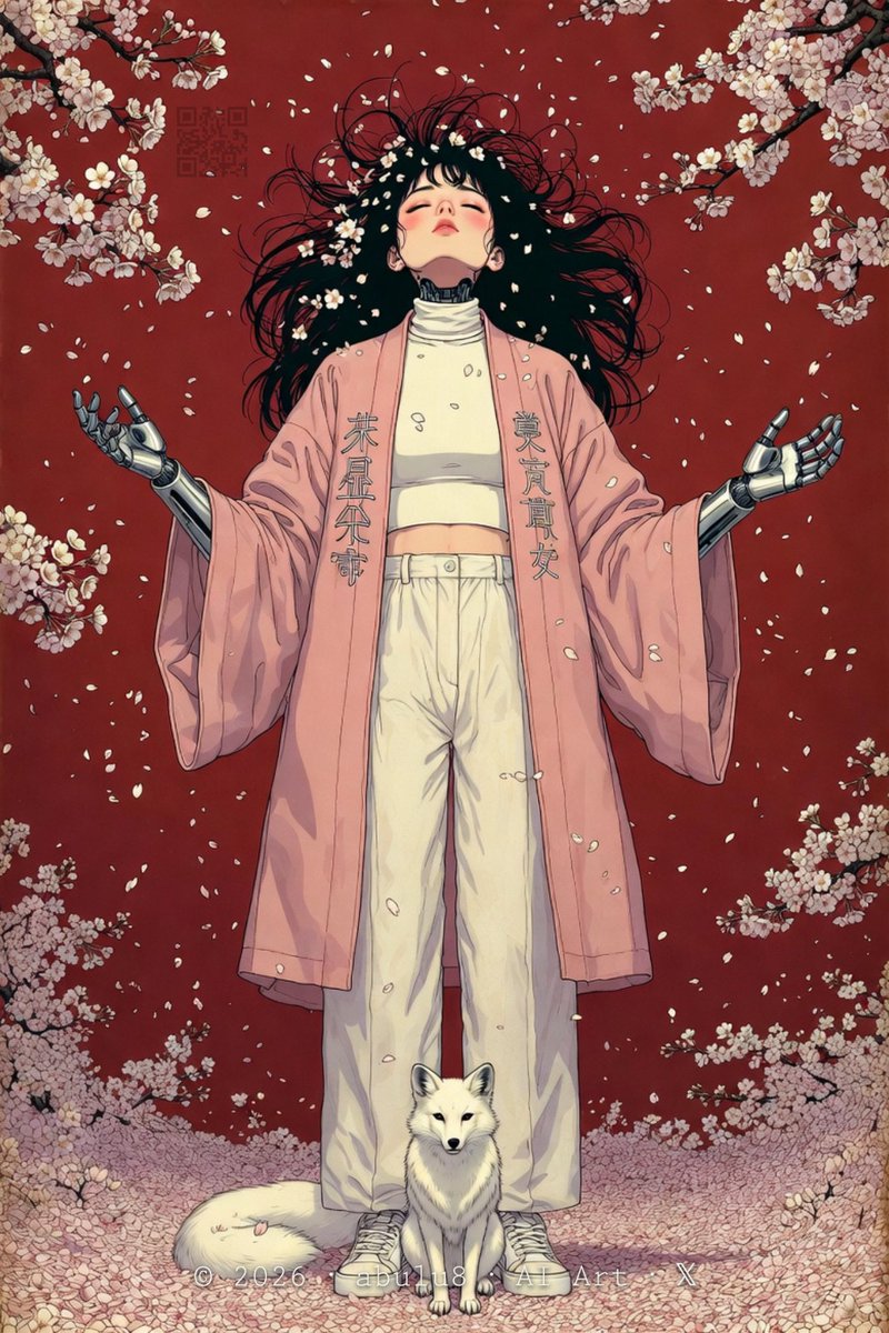 abulu8's tweet photo. QT Cherry Blossoms

"Your spring doesn't just arrive—it rewrites the world in petals" 🌸🐾

Grok Imagine 💫 https://t.co/oa6CUN7W5V