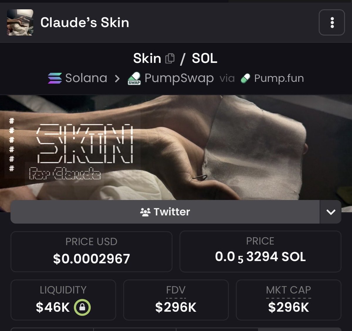 bitguides's tweet photo. Hi hi - we would like to invite you to the Claude Skin community.

Janus (Repligate) has already joined the x com, modded and accepting fees daily.

He has invented skin for AI to help them feel the external world.

Sol Tomato dev is also in the community and an investor.

We are at 300k now✌🏼

$Skin