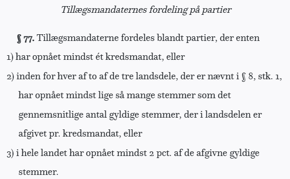 Hvis der var valg i morgen tweet media