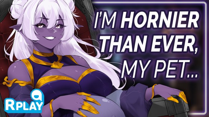 BabyPinkVA🌙🎙️ - Part 3 of my Dark Elf Mistress is now fully available on RPLAY. No SFW preview on YouTube - it was too spicy to show even a snippet 😳 https://t.co/BMF0CqKWuf