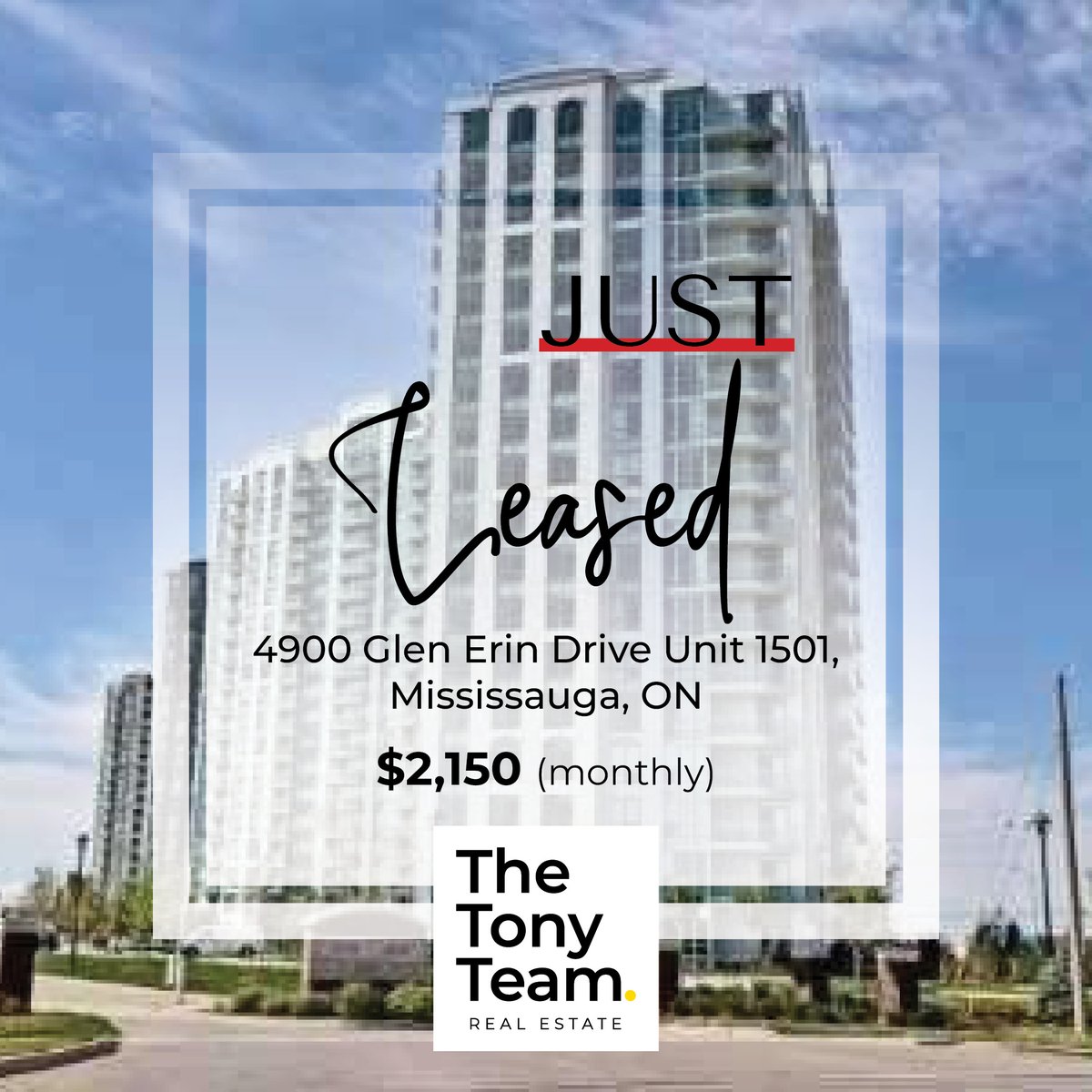 TonySidrak's tweet image. 🔈 Just Leased

📍4900 Glen Erin Dr Unit 1501, Mississauga

📞 Call me to secure the best investment options today!!

#Mississauga #justleased #smartinvestment #remax #aboutowne