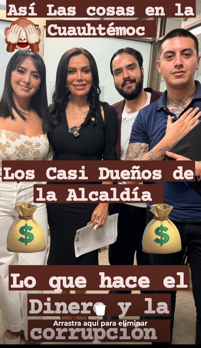 Victor007g's tweet photo. Opacidad.Nepotismo.Corrupción Los Nietos y Diana S.Barrios Casi Dueños de la Alcaldía? y  Comercio$ @AdyxOlea @PlazaRomita @BiciCondesaRoma @CondesaEquidad @RomaSurIIVecino @RomaCondesa @Denuncias0 @GrupoNMX @LaColoniaJuarez @lacuauhtemoc @soytabacalera @alikael18 @Elias33H93784 https://t.co/wQLT430K2P