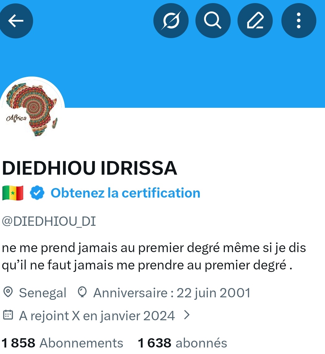 DIEDHIOU IDRISSA 🇸🇳 tweet media