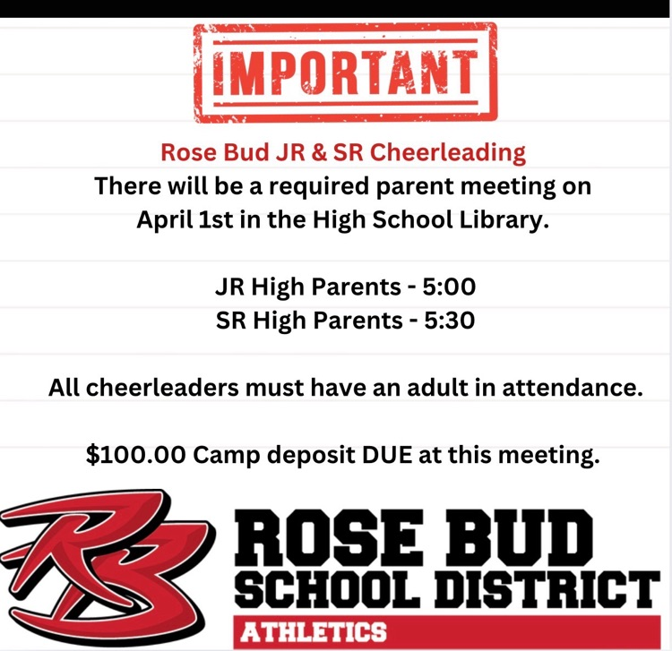 Rose Bud School District tweet media