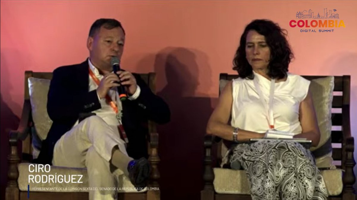dpl_news's tweet photo. #ColombiaDigitalSummit | @CiroARodriguezP, representante de la Comisión Sexta del senado de la República de Colombia, expresó que el país ha tenido la ilusión de que el conocimiento sea la base del salto de su desarrollo, y esa base hoy está en las nuevas tecnologías habilitadas por la conectividad. “Creemos en seguir impulsando la conectividad, y buscar el punto en el que no seamos solo consumidores de tecnología”.

#ColombiaDigital2026 #InclusiónDigital #InnovaciónDigital #InteligenciaArtificial #TransformaciónDigital #MercadoDigitalLatam #Cartagena