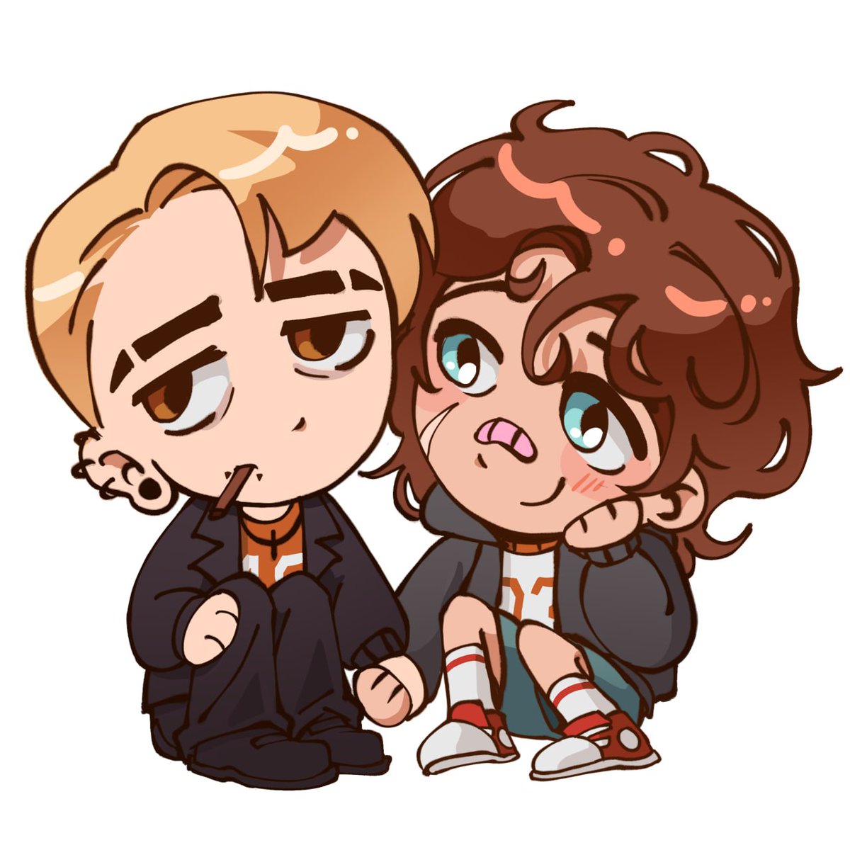 Sh0yto's tweet photo. Mini boys #aftg #allforthegame #andrewminyard #neiljosten #andreil #art https://t.co/Q7rsmzz2Y8