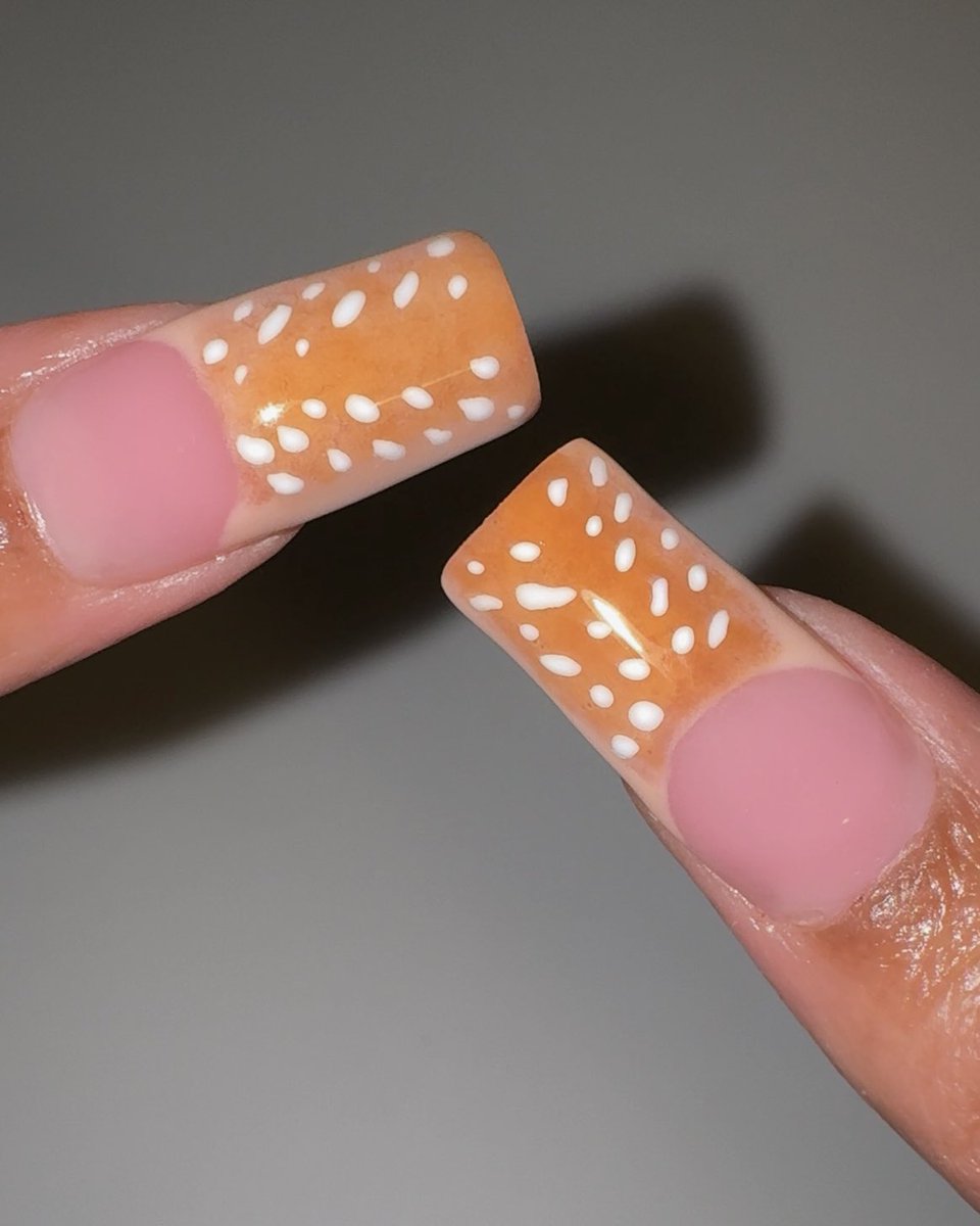 doperthnurnails's tweet photo. white feather hawk tail deer hunter // lana del rey spring polygel nails🦌🌲🕯️🤎 https://t.co/iuAM6uhhdZ