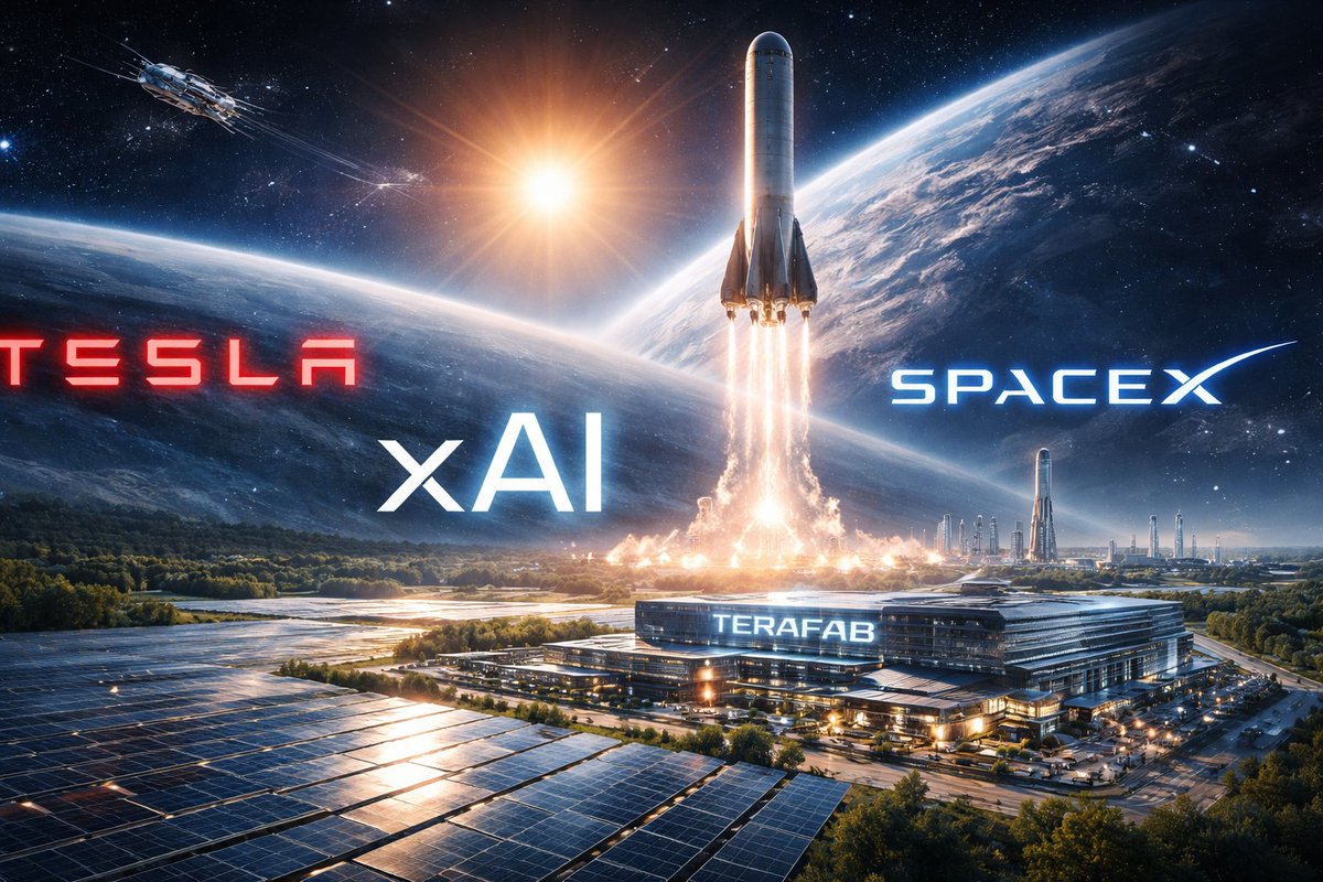 Check out the latest article in my newsletter: Tesla, xAI, SpaceX, Starship and the Bigger Picture Behind Terafab linkedin.com/pulse/tesla-xa… via <a href="/LinkedIn/">LinkedIn</a>