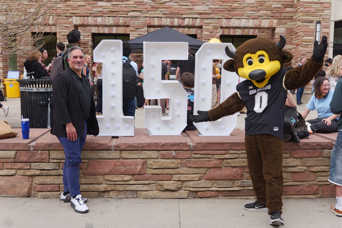 Dr. Justin Schwartz, Chancellor of CU Boulder tweet media