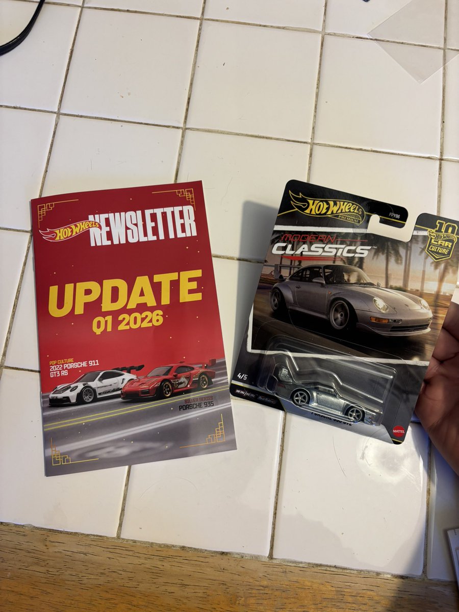 Mail call! 

I love getting the Hot Wheels Newsletter!
