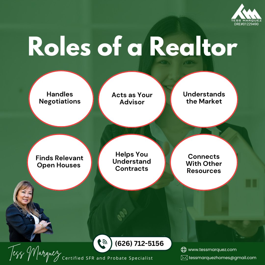 A Realtor does more than show homes.

Negotiation. Strategy. Guidance.

Let’s do it right.

📲 (626) 712-5156#TessMarquez

 #RealEstate #RealtorLife #HomeBuying #WestCovina