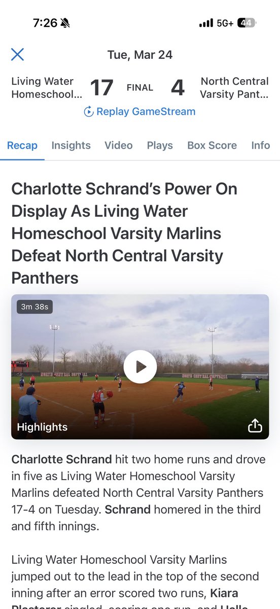 Charlotte Schrand-2030 tweet media