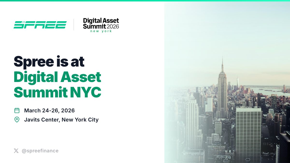Spree Finance ✈ DAS NYC 2026 tweet media