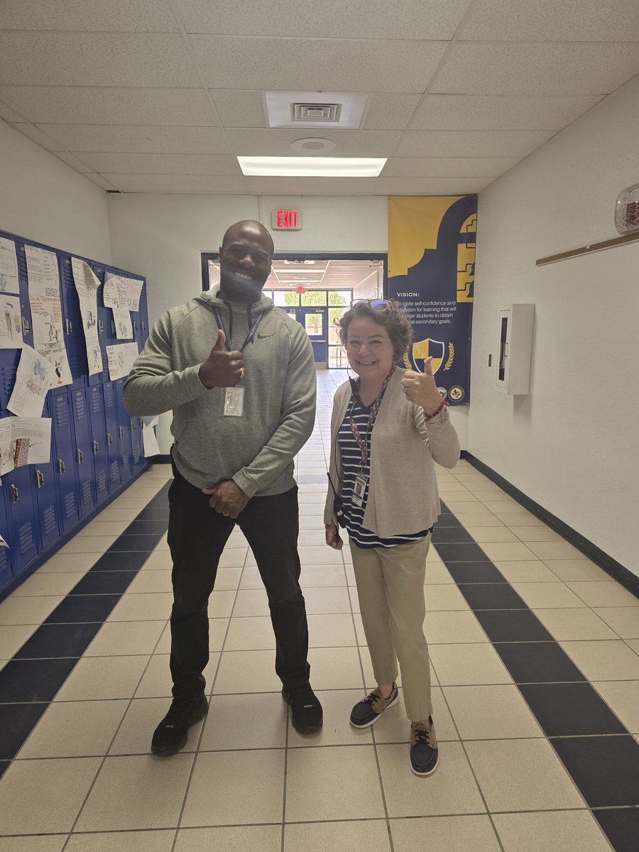 Excited to welcome our newest team members, Mr. Harrison and Ms. Dominguez to the Nest as we launch our Social Emotional Support class! 💙💛 Your passion and commitment will make a lasting impact on our students’ growth, connection, and success. #ConnectionBeforeCorrection