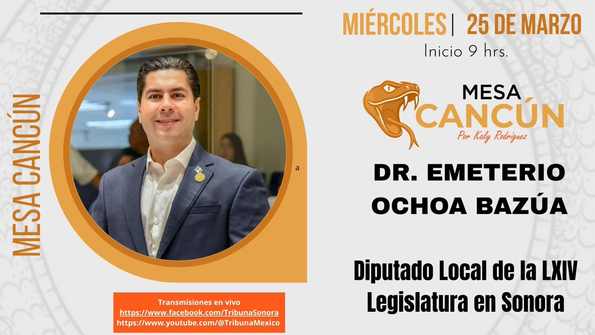 Mesa Cancún tweet media