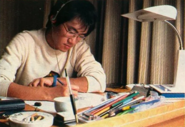 DBPerfectShots's tweet photo. Akira Toriyama (1982) https://t.co/SCcTpp7B0x