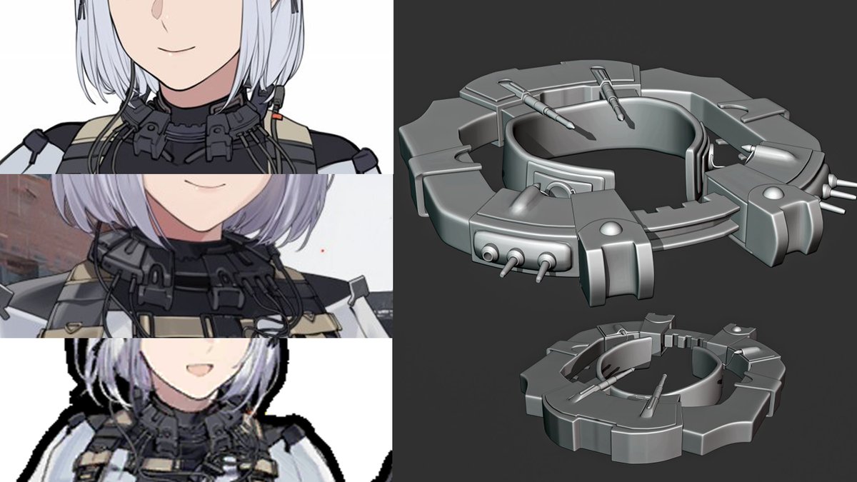 RPK-16 Throat mic thingie in ThreeDee (3d)
-
#blender #3dart #GirlsFrontline #少女前线 #ドールズフロントライ #GirlsFrontline2Exilium