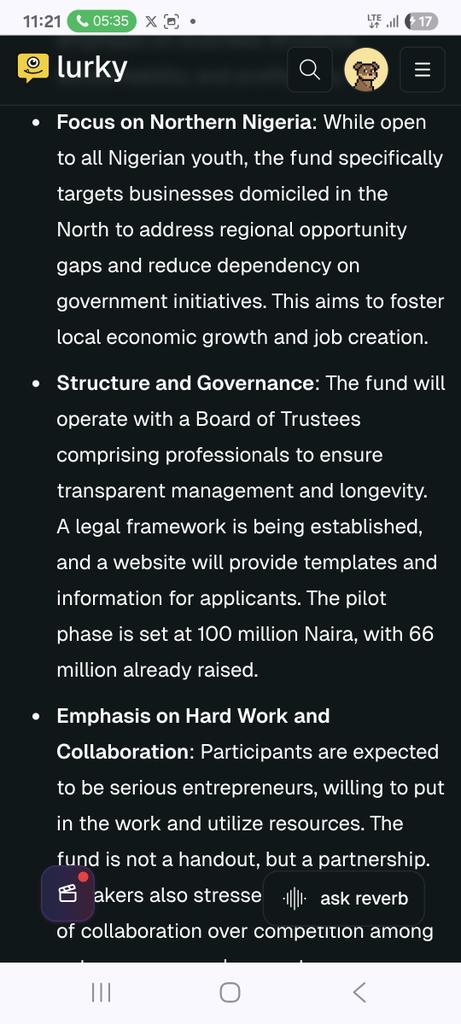 Mr_Mas01's tweet photo. With @TeamLurky, this is how you'll read all the discussion that happened in @CaptJamyl, @B_ELRUFAI, and @whitenigerian space today, make sure you have lurk to understand to full context. 

https://t.co/sP1LbSgzbt https://t.co/BYm6VmkwcQ