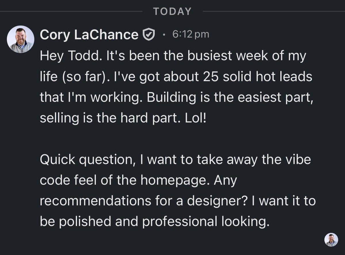 Todd Saunders tweet media