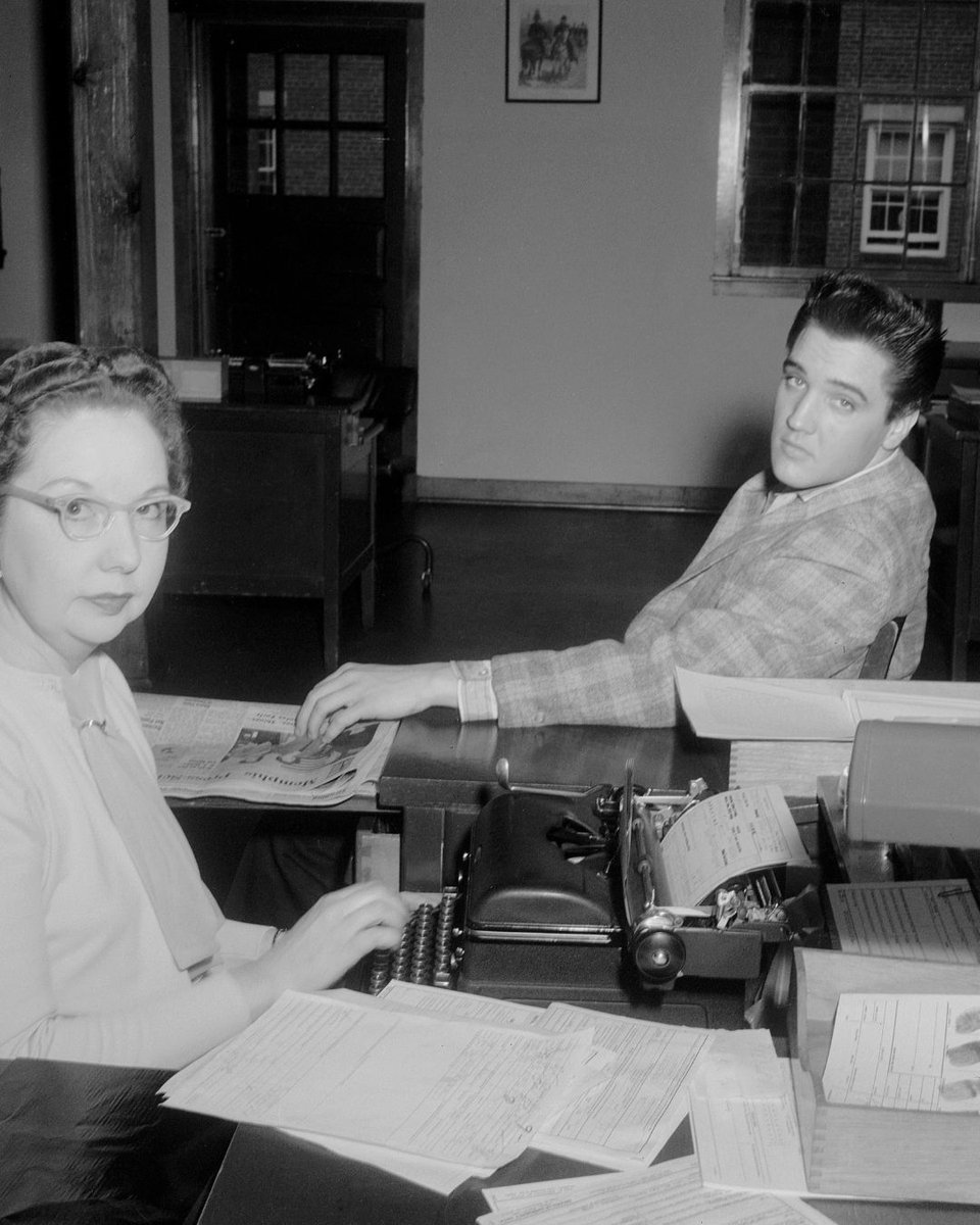 On March 24, 1958, Elvis was inducted into the U.S. Army. At the height of his fame, he chose to serve as a regular soldier, stepping away from the spotlight to do his duty.

Learn more about his time in the Army in the Private Presley Exhibit at Elvis Presley’s Memphis, and