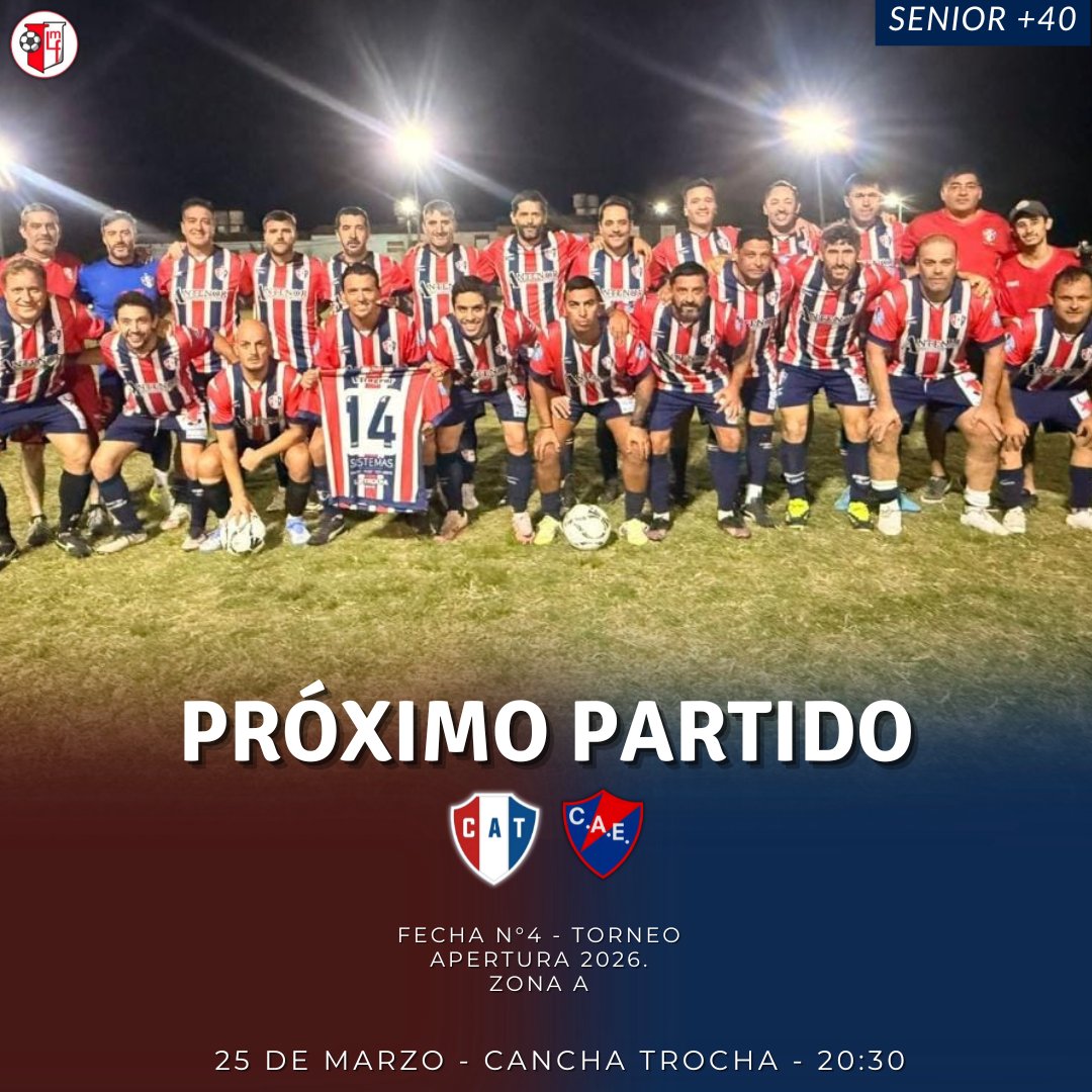 ¡Juega el Senior! 🔴⚪️🔵

Se juega la cuarta fecha del Apertura y recibimos al Club Estudiantes en nuestro Campo de Deportes. 

¡VAMOS CARBONERO! 🚂💪🏻

#VamosCarbonero #TodosJuntos